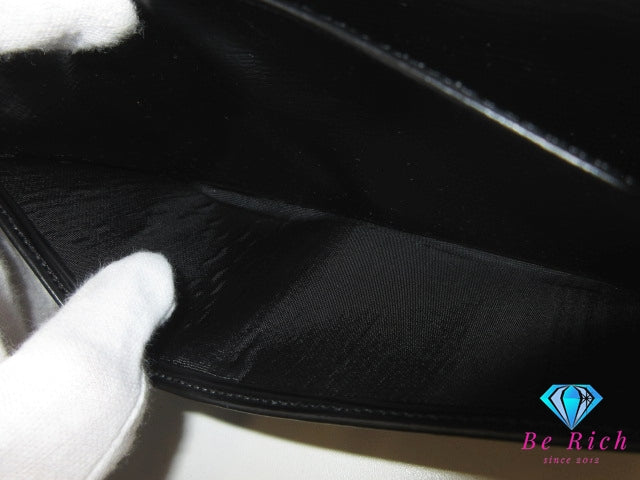 ルイ ヴィトン LOUIS VUITTON 長財布 長札入れ M63602 エピ ポルトエン ノワール 黒 ブラック LV ロゴ 二つ折り財布 ロング ウォレット 【中古】【送料無料】 bs4015