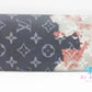 ルイ ヴィトン LOUIS VUITTON ポルト フォイユ ブラザ モノグラム ブリーチ M82826 メンズ 長財布 ブラック 黒 LV ロゴ 二つ折り財布 ロング ウォレット 【中古】【送料無料】 bs4043