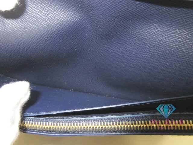 ルイ ヴィトン LOUIS VUITTON ポルト フォイユ ブラザ モノグラム ブリーチ M82826 メンズ 長財布 ブラック 黒 LV ロゴ 二つ折り財布 ロング ウォレット 【中古】【送料無料】 bs4043