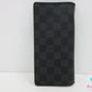 ルイ ヴィトン LOUIS VUITTON メンズ 長財布 ダミエ グラフィット ポルト フォイユ ブラザ N62665 LV ロゴ 二つ折り財布 ロング ウォレット 【中古】【送料無料】 bs4049