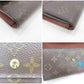 ルイ ヴィトン LOUIS VUITTON 三つ折り 長財布 モノグラム ポルト フォイユ インターナショナル M61217 LV ロゴ 二つ折り財布 ロング ウォレット 【中古】【送料無料】bs4054
