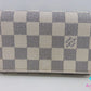 ルイ ヴィトン LOUIS VUITTON 二つ折り財布 ダミエ アズール ポルト モネ ビエ トレゾール N61744 L字ファスナー 小銭入れ ロゴ 中財布 ミディアム ウォレット 【中古】【送料無料】 bs4068