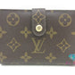 ルイ ヴィトン LOUIS VUITTON がま口 二つ折り財布 モノグラム ポルト フォイユ ヴィエノワ M61674 ロゴ 中財布 ミディアム コンパクト ウォレット 【中古】【送料無料】 bs4080