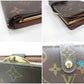 ルイ ヴィトン LOUIS VUITTON がま口 二つ折り財布 モノグラム ポルト フォイユ ヴィエノワ M61674 ロゴ 中財布 ミディアム コンパクト ウォレット 【中古】【送料無料】 bs4080