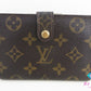 ルイ ヴィトン LOUIS VUITTON がま口 二つ折り財布 モノグラム ポルト フォイユ ヴィエノワ M61674 ロゴ 中財布 ミディアム コンパクト ウォレット 【中古】【送料無料】 bs4086