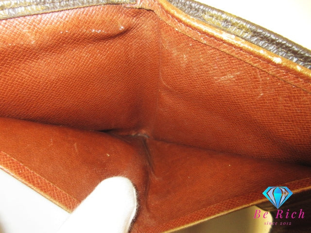 ルイ ヴィトン LOUIS VUITTON Wホック 二つ折り財布 モノグラム ポルト モネ ビエ カルトクレディ M61660 LV ロゴ コンパクト ウォレット 【中古】【送料無料】 bs4091