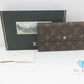 美品 ルイ ヴィトン LOUIS VUITTON 二つ折り財布 長財布 モノグラム ポシェット ポルト モネ クレディ M61725 LV ロゴ ロング ウォレット 【中古】【送料無料】bs4096