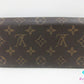 ルイ ヴィトン LOUIS VUITTON 二つ折り財布 長財布 M61734 モノグラム ポルトフォイユ サラ ブラウン 茶 LV ロゴ ロング ウォレット 【中古】【送料無料】 bs4100