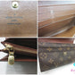ルイ ヴィトン LOUIS VUITTON 二つ折り財布 長財布 M61734 モノグラム ポルトフォイユ サラ ブラウン 茶 LV ロゴ ロング ウォレット 【中古】【送料無料】 bs4100