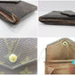 ルイ ヴィトン LOUIS VUITTON Wホック 二つ折り財布 モノグラム ポルト モネ ビエ カルトクレディ M61660 LV ロゴ コンパクト ウォレット 【中古】【送料無料】 bs4113