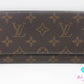 ルイ ヴィトン LOUIS VUITTON 長財布 札入れ モノグラム ポルト 円 M61820 LV ロゴ 小銭入れなし 二つ折り財布 ロング ウォレット 【中古】【送料無料】 bs4115