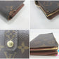 ルイ ヴィトン LOUIS VUITTON がま口 二つ折り財布 M61663 モノグラム ポルト モネ ビエ ヴィエノワ 茶 ブラウン LV ロゴ 中財布 ミディアム コンパクト ウォレット 【中古】【送料無料】 bs4127