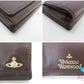 ヴィヴィアン ウエストウッド Vivienne Westwood 三つ折り財布 3318M1J3 レザー オーブ ロゴ コンパクト ウォレット オーヴ   【中古】【送料無料】bs4154
