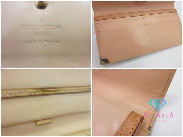 ルイ ヴィトン LOUIS VUITTON 三つ折り 長財布 ポルト トレゾール