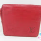 ルイ ヴィトン LOUIS VUITTON コインケース M63697 エピ ポルト モネ ボワット カスティリアン レッド 赤 スクエア 四方開き 小銭入れ コンパクト ウォレット 【中古】【送料無料】 bs4172