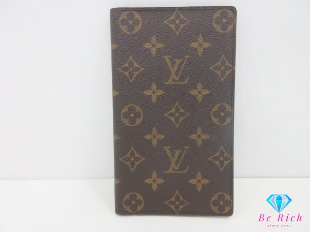 ルイ ヴィトン LOUIS VUITTON 長財布 札入れ モノグラム ポルト シェキエ カルト クレディ M62225 LV ロゴ 二つ折り財布 ロング ウォレット 【中古】【送料無料】 bs4194
