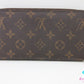 ルイ ヴィトン ジッピー ウォレット M60017 モノグラム 茶 ブラウン PVC レザー ラウンド ファスナー 長財布 LOUIS VUITTON 【中古】【送料無料】 bs4195