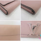 ルイ ヴィトン LOUIS VUITTON ポルト フォイユ カプシーヌ M61250 マグノリア ピンク トリヨン レザー LV ロゴ 長財布 二つ折り財布 ロング ウォレット  【中古】【送料無料】 bs4207