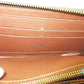 ルイ ヴィトン ジッピー ウォレット M60017 モノグラム 茶 ブラウン PVC レザー ラウンド ファスナー 長財布 LOUIS VUITTON 【中古】【送料無料】 bs4210