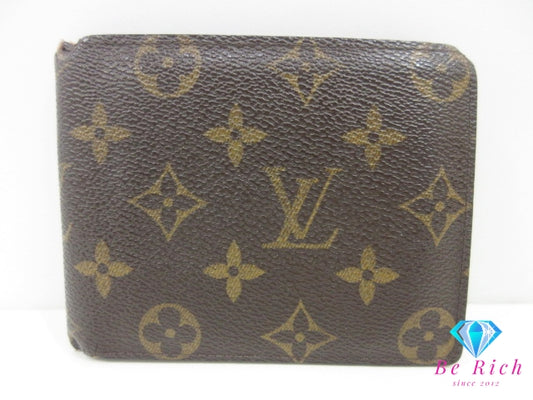 ルイ ヴィトン LOUIS VUITTON 二つ折り財布 モノグラム ポルト フォイユ フロリン M60026 LV ロゴ ミニ コンパクト ウォレット 【中古】【送料無料】 bs4211