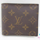 ルイ ヴィトン LOUIS VUITTON メンズ 二つ折り財布 M62288 モノグラム ポルト フォイユ マルコ 茶 ブラウン PVC レザー LV ロゴ コンパクト ウォレット M61675  【中古】【送料無料】 bs4212