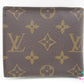 ルイ ヴィトン LOUIS VUITTON メンズ 二つ折り財布 M62288 モノグラム ポルト フォイユ マルコ 茶 ブラウン PVC レザー LV ロゴ コンパクト ウォレット M61675  【中古】【送料無料】 bs4212