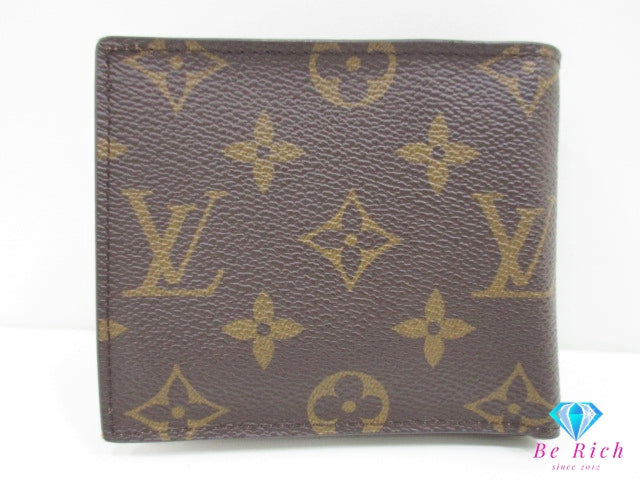 ルイ ヴィトン LOUIS VUITTON メンズ 二つ折り財布 M62288 モノグラム ポルト フォイユ マルコ 茶 ブラウン PVC レザー LV ロゴ コンパクト ウォレット M61675  【中古】【送料無料】 bs4212