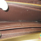 ルイ ヴィトン LOUIS VUITTON 二つ折り財布 ダミエ ジッピーウォレット N60015 エベヌ ラウンド ファスナー 長財布 ロング ウォレット 【中古】【送料無料】 bs4218