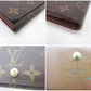 ルイ ヴィトン LOUIS VUITTON 二つ折り財布 モノグラム ポルト モネ ビエ トレゾール M61730 ブラウン 茶 L字ファスナー 小銭入れ LV ロゴ 中財布 ミディアム ウォレット 【中古】【送料無料】 bs4225