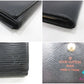 ルイ ヴィトン LOUIS VUITTON 二つ折り財布 エピ ポルト モネ ビエ トレゾール M63972 ノワール ブラック 黒 L字ファスナー 小銭入れ LV ロゴ 中財布 ミディアム ウォレット 【中古】【送料無料】 bs4227