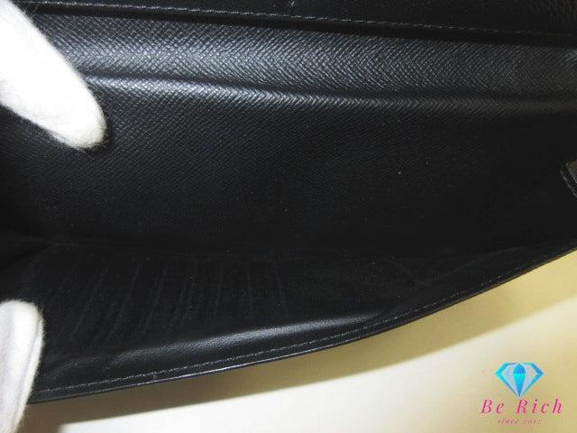 ルイ ヴィトン LOUIS VUITTON ラウンド ファスナー 長財布 ダミエ グラフィット ジッピー ウォレット ヴェルティカル N63095 ロゴ 二つ折り財布 【中古】【送料無料】 bs4229