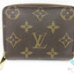 ルイ ヴィトン LOUIS VUITTON モノグラム ジッピー コイン パース M60067 茶 ブラウン PVC レザー 小銭入れ カード ケース コンパクト ウォレット 【中古】【送料無料】 bs4240