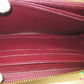 ルイ ヴィトン LOUIS VUITTON モノグラム ヴェルニ ジッピー ウォレット M91536 ルージュ フォー ヴィスト ロゴ 二つ折り財布 長財布 ロング  【中古】【送料無料】 bs4244