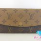 ルイ ヴィトン LOUIS VUITTON 二つ折り 長財布 モノグラム リバース ポルトフォイユ エミリー M82157 LV ロゴ ロング ウォレット 【中古】【送料無料】bs4250
