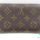 ルイ ヴィトン LOUIS VUITTON 二つ折り財布 モノグラム ポルト モネ ビエ トレゾール M61730 ブラウン 茶 L字ファスナー 小銭入れ LV ロゴ 中財布 ミディアム ウォレット 【中古】【送料無料】 bs4251