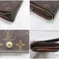 ルイ ヴィトン LOUIS VUITTON 二つ折り財布 モノグラム ポルト モネ ビエ トレゾール M61730 ブラウン 茶 L字ファスナー 小銭入れ LV ロゴ 中財布 ミディアム ウォレット 【中古】【送料無料】 bs4251