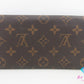ルイ ヴィトン LOUIS VUITTON 二つ折り財布 長財布 モノグラム ポシェット ポルト モネ クレディ M61726 LV ロゴ ロング ウォレット 【中古】【送料無料】bs4253