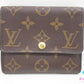 ルイ ヴィトン LOUIS VUITTON 二つ折り財布 モノグラム ポルト フォイユ アナイス M60402 ブラウン 茶 PVC レザー LV ロゴ コンパクト ウォレット 【中古】【送料無料】bs4255