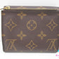 ルイ ヴィトン LOUIS VUITTON 二つ折り財布 モノグラム ポルト フォイユ アナイス M60402 ブラウン 茶 PVC レザー LV ロゴ コンパクト ウォレット 【中古】【送料無料】bs4255