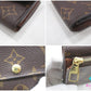 ルイ ヴィトン LOUIS VUITTON 二つ折り財布 モノグラム ポルト フォイユ アナイス M60402 ブラウン 茶 PVC レザー LV ロゴ コンパクト ウォレット 【中古】【送料無料】bs4255
