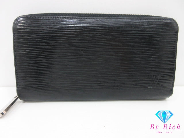 ルイ ヴィトン LOUIS VUITTON エピ ジッピー ウォレット M60072 ノワール 黒 レザー ロゴ ラウンド ファスナー 二つ折り財布 長財布 ロング 【中古】【送料無料】 bs4264