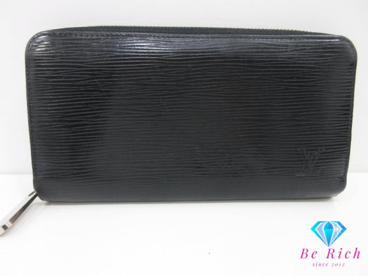 ルイ ヴィトン LOUIS VUITTON エピ ジッピー ウォレット M60072 ノワール 黒 レザー ロゴ ラウンド ファスナー 二つ折り財布 長財布 ロング 【中古】【送料無料】 bs4264
