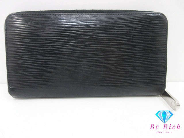 ルイ ヴィトン LOUIS VUITTON エピ ジッピー ウォレット M60072 ノワール 黒 レザー ロゴ ラウンド ファスナー 二つ折り財布 長財布 ロング 【中古】【送料無料】 bs4264