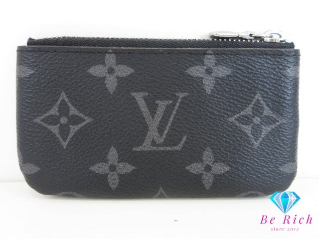 ルイ ヴィトン LOUIS VUITTON コインケース キーケース モノグラム エクリプス リバース ポシェット クレ M80905 LV ロゴ 小銭入れ キーホルダー コンパクト ウォレット 小物  【中古】【送料無料】 bs4272