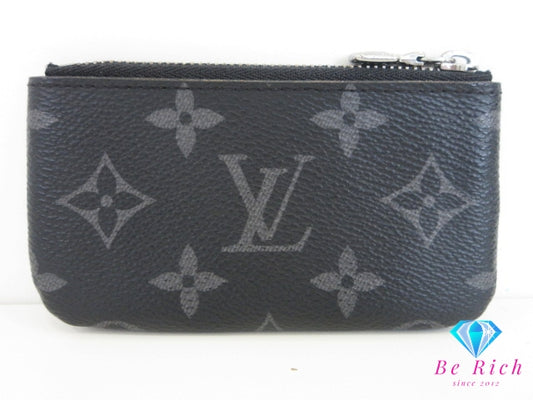 ルイ ヴィトン LOUIS VUITTON コインケース キーケース モノグラム エクリプス リバース ポシェット クレ M80905 LV ロゴ 小銭入れ キーホルダー コンパクト ウォレット 小物  【中古】【送料無料】 bs4272