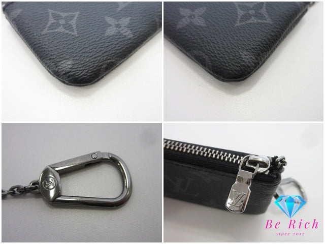 ルイ ヴィトン LOUIS VUITTON コインケース キーケース モノグラム エクリプス リバース ポシェット クレ M80905 LV ロゴ 小銭入れ キーホルダー コンパクト ウォレット 小物  【中古】【送料無料】 bs4272