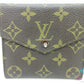 ルイ ヴィトン LOUIS VUITTON Wホック 二つ折り財布 モノグラム ポルト モネ ビエ カルトクレディ M61660 LV ロゴ コンパクト ウォレット 【中古】【送料無料】 bs4274