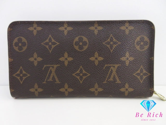 ルイ ヴィトン LOUIS VUITTON ラウンド ファスナー 財布 モノグラム ポルト モネ ジップ M61727 LV ロゴ 二つ折り財布 ミディアム ウォレット 【中古】【送料無料】 bs4286