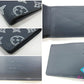 美品 ルイ ヴィトン LOUIS VUITTON モノグラム シャドウ ポルト フォイユ ミュルティプル M83379 ネイビー 紺 レザー LV ロゴ 小銭入れ なし 二つ折り財布 コンパクト ウォレット 【中古】【送料無料】 bs4291