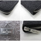 ジミーチュウ JIMMY CHOO 二つ折り財布 LAWRENCECEO ローレンス 黒 ブラック グリッター レザー ロゴ ラウンド ファスナー コンパクト ウォレット エンボス スター 【中古】【送料無料】 bs4293